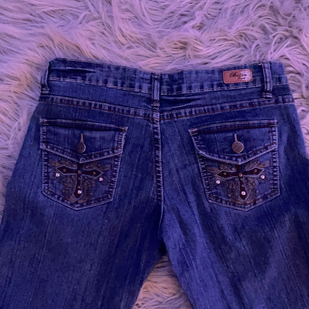 Super Cute Low Rise Botin Jeans